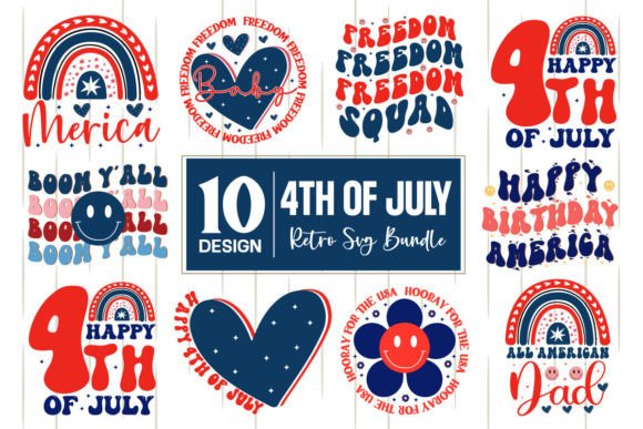 4th of July Retro Svg Bundle Review