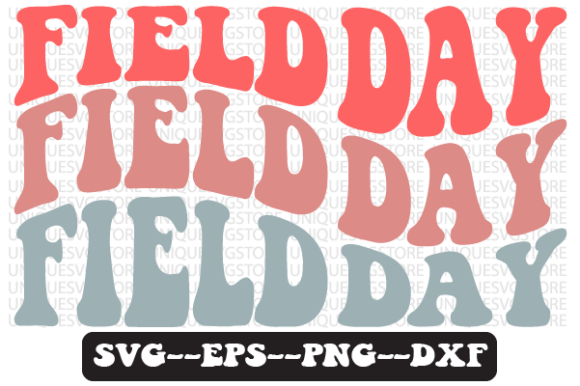 Field Day Wavy Retro Svg Design Review
