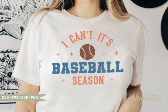 I Can t It s Baseball Season Retro SVG Review
