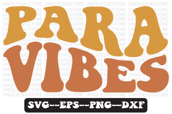 Para Vibes Wavy Retro Svg Design Review