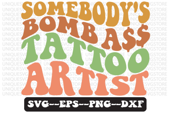 Reviewing Somebody s Bomb Tattoo Artist Retro Svg